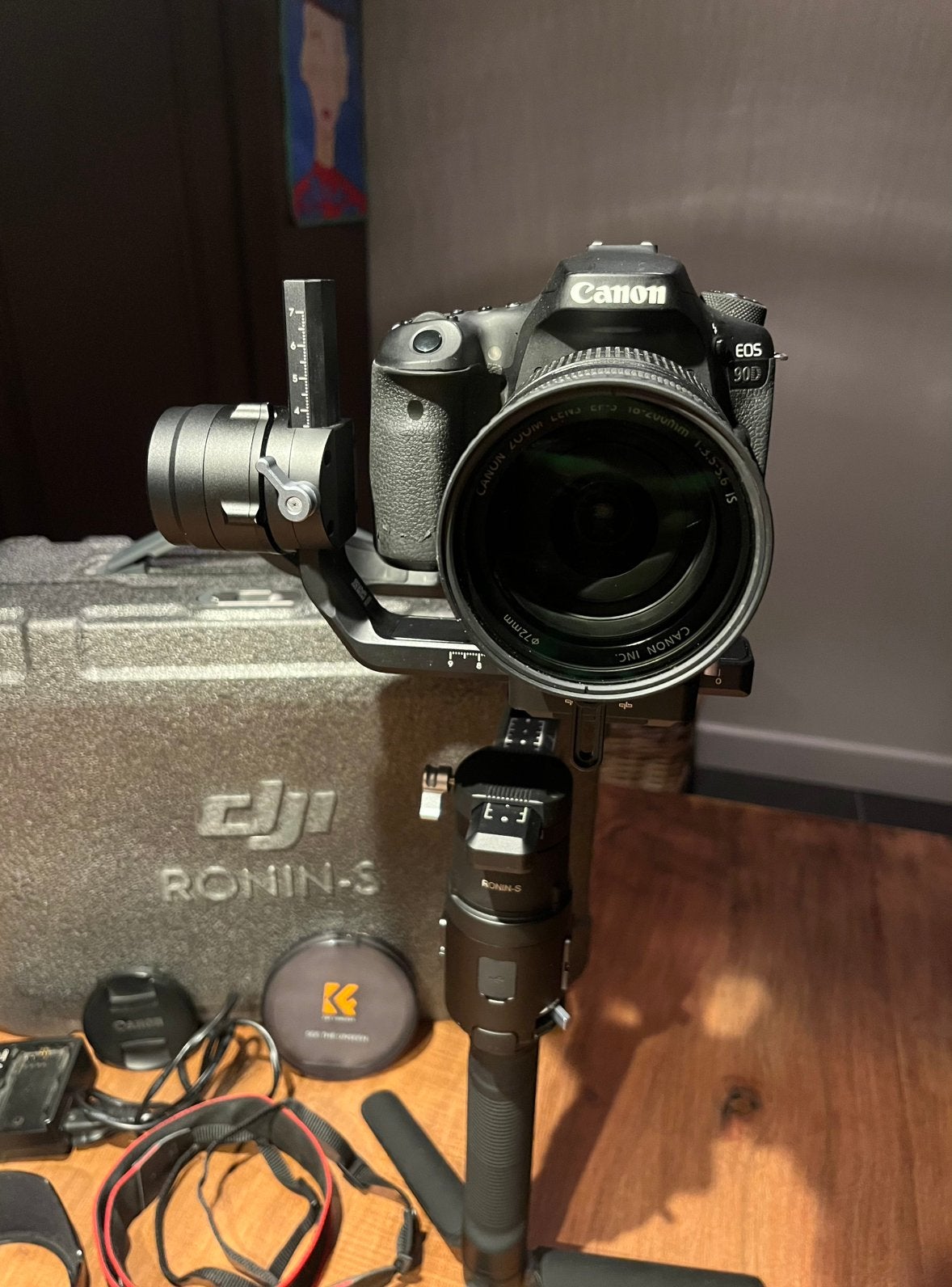 Canon 90d met toebehoren en dji ronin s, Ophalen of Verzenden, Gebruikt, Overige typen
