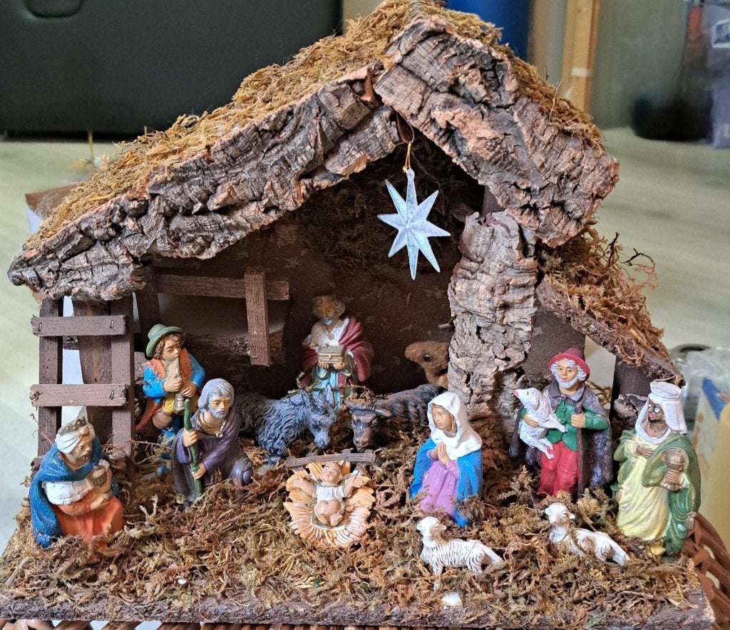 Kerststal, Diversen, Kerst, Ophalen, Gebruikt