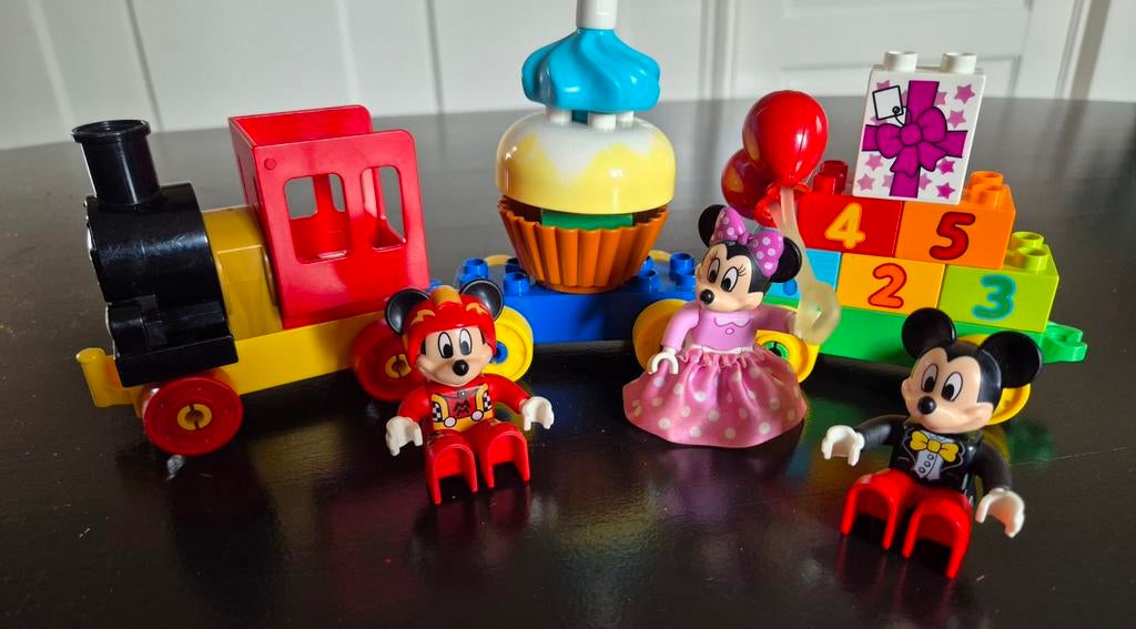 Duplo Mickey en Minnie verjaardagstrein, Kinderen en Baby's, Speelgoed | Duplo en Lego, Ophalen of Verzenden, Duplo