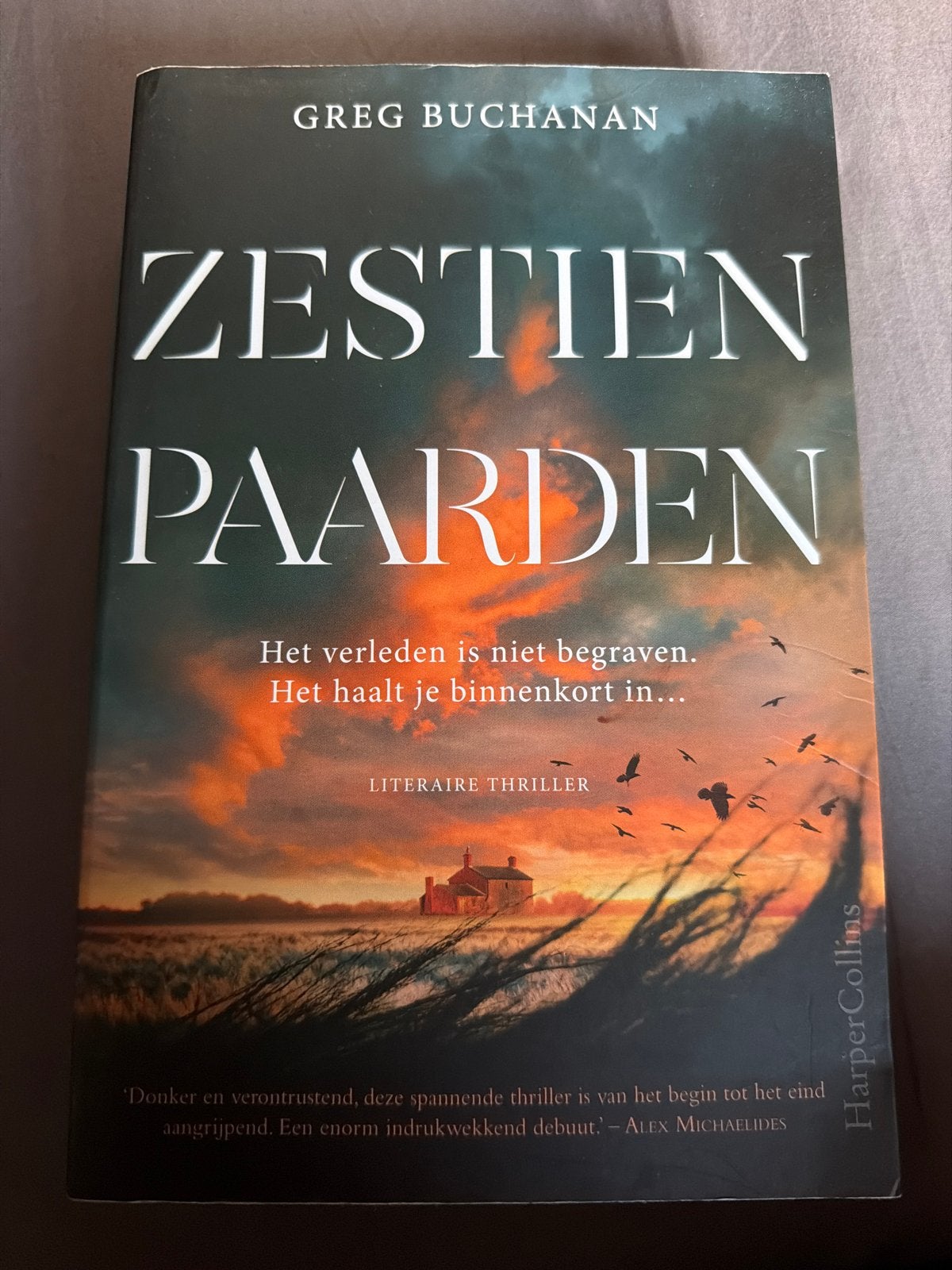 KKK.  Greg Buchanan - Zestien paarden, Boeken, Ophalen of Verzenden, Zo goed als nieuw, Greg Buchanan