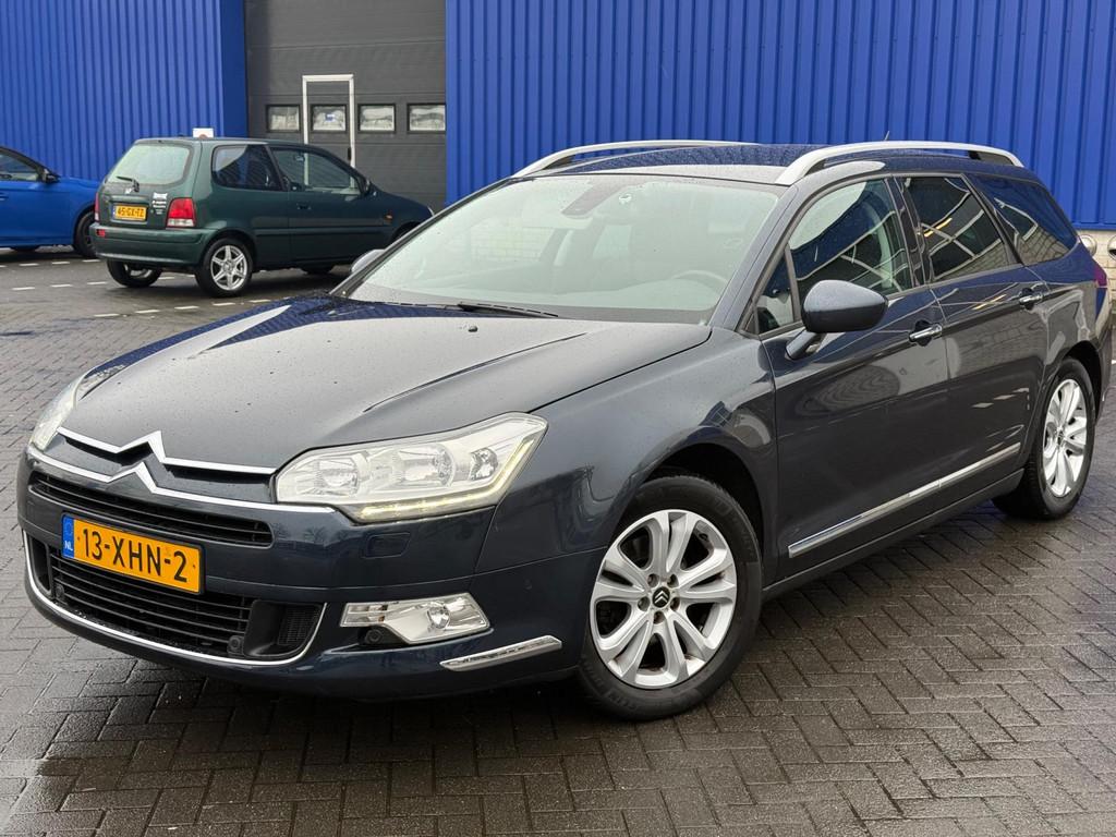 Citroen C5 Tourer 1.6 THP Business/Clima/Cruise/Leer/LMV/PDC, Auto's, Citroën, Voorwielaandrijving, Euro 5, 15 km/l, Gebruikt