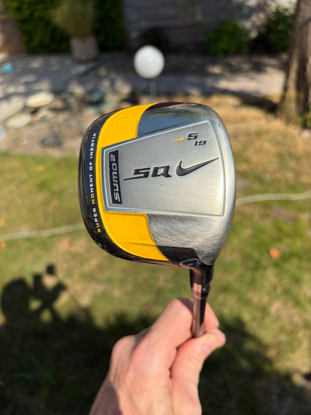 Nike Sumo SQ2 iconische houten 5 | R flex, Sport en Fitness, Golf, Ophalen, Gebruikt, Club, Overige merken
