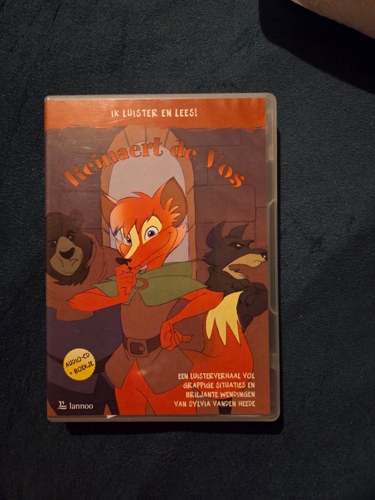 Reinaert de Vos - Ik luister en lees (Audio-CD + Boekje), Ophalen of Verzenden, Zo goed als nieuw, Inclusief boekje