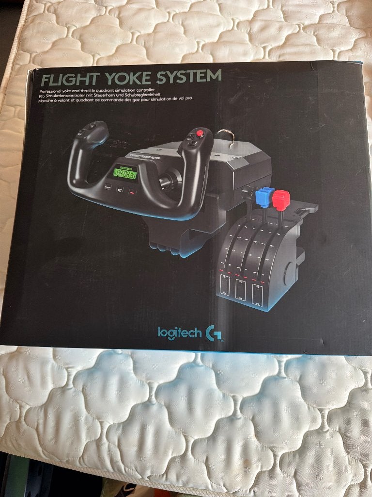 Flight yoke system logitech, Ophalen, Overige merken, Zo goed als nieuw