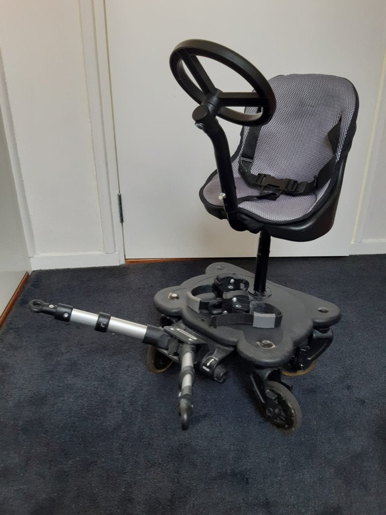 Cosyrider meerijdplankje/stoeltje., Ophalen of Verzenden, Gebruikt, Overige merken