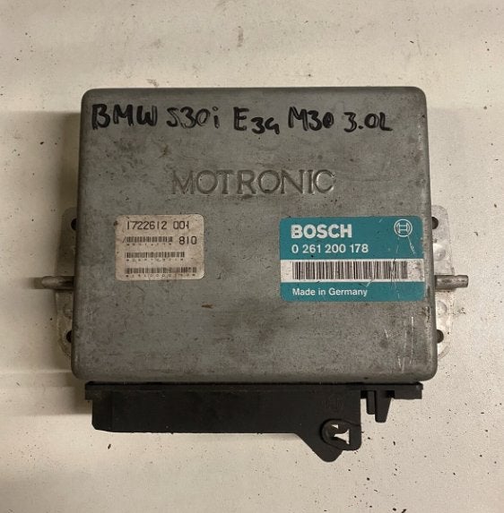 Bmw 530i (E34) / 730i (E32) 3.0i V8 (M60B30) 0261200178 Ecu, Ophalen of Verzenden