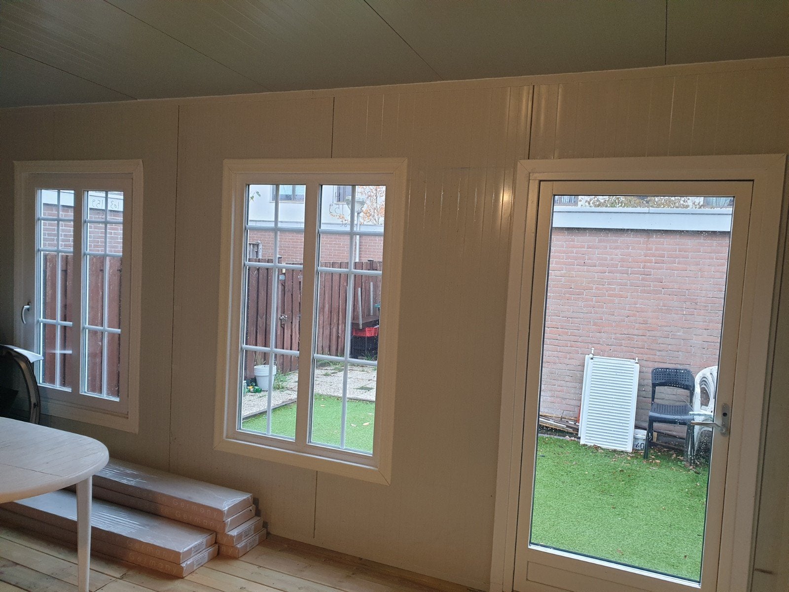 Foto 4 van Tuinkamer te koop – sandwichpanelen  zo   goed als nieuw
