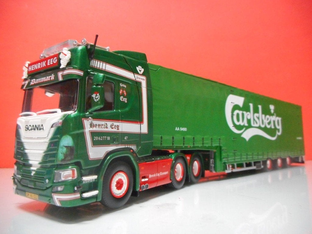 TEKNO SCANIA NEXT GEN HENRIK EEG, DENEMARKEN 88911, Ophalen of Verzenden, Nieuw, Bus of Vrachtwagen, Tekno