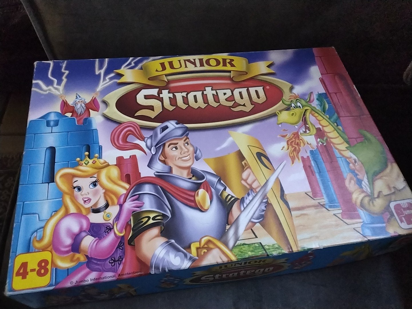 Junior Stratego Bordspel - Compleet en in goede staat, Een of twee spelers, Ophalen of Verzenden, Gebruikt, Jumbo International Amsterdam