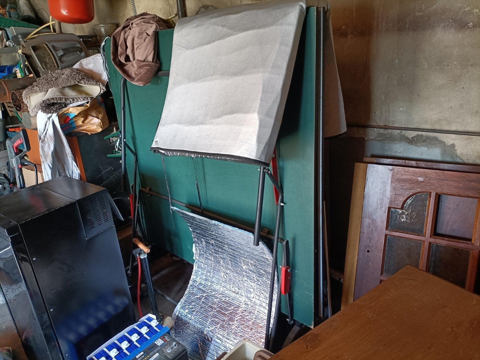 Kettler Tafeltennistafel met netje - Gebruikt, Ophalen, Gebruikt, Tafel Indoor, Inklapbaar