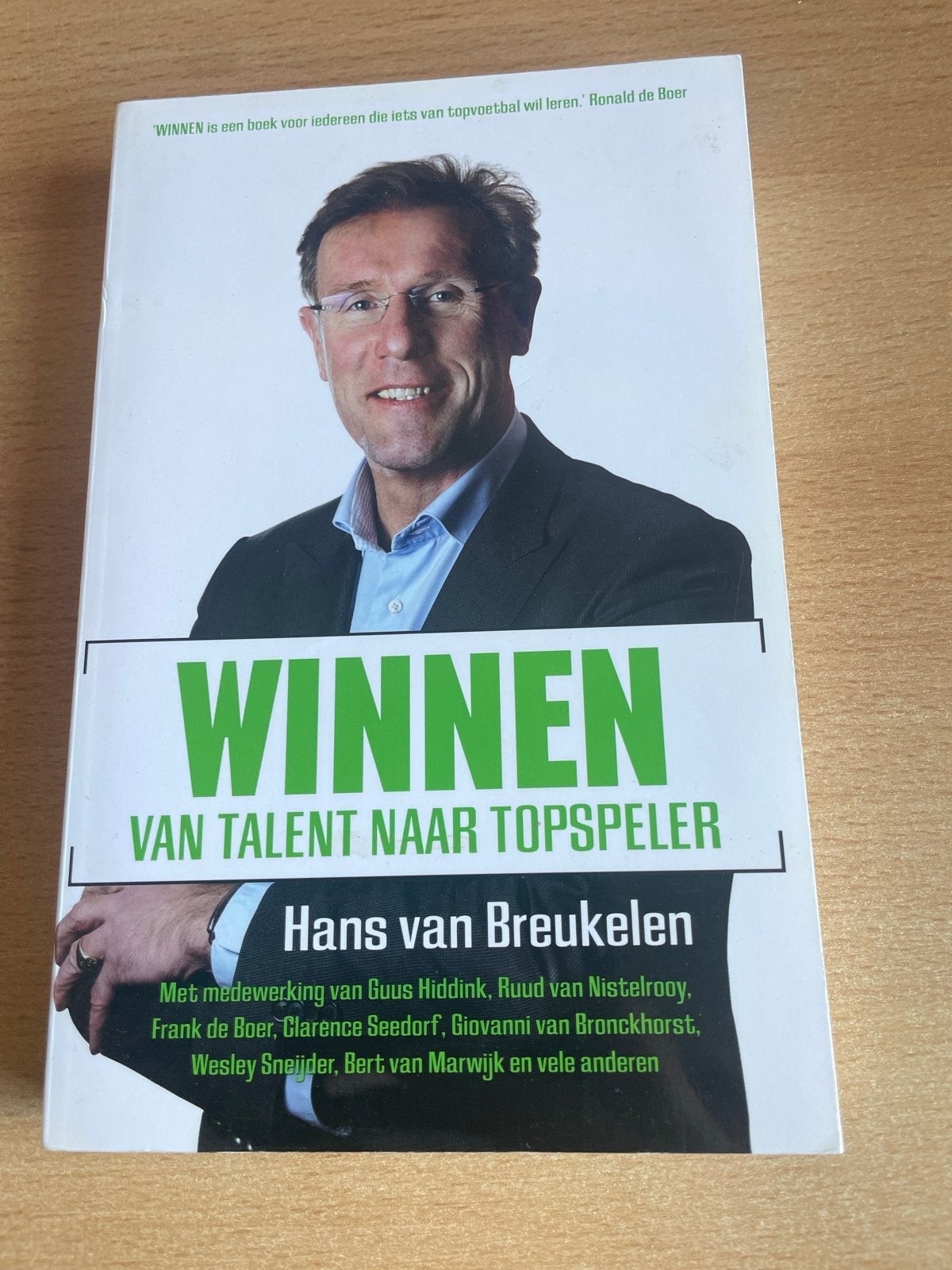 Winnen: Van Talent naar Topspeler - Hans van Breukelen, Ophalen of Verzenden, Nieuw, Balsport