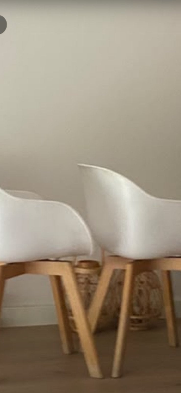 Kuipstoelen, Ophalen, Kunststof, Gebruikt, Twee