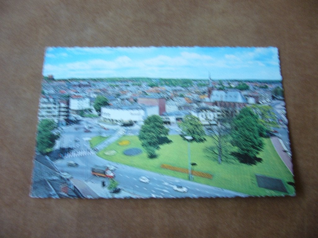ARNHEM  =  PANORAMA EN VELPERPLEIN, Ophalen of Verzenden, 1940 tot 1960, Gelopen, Gelderland