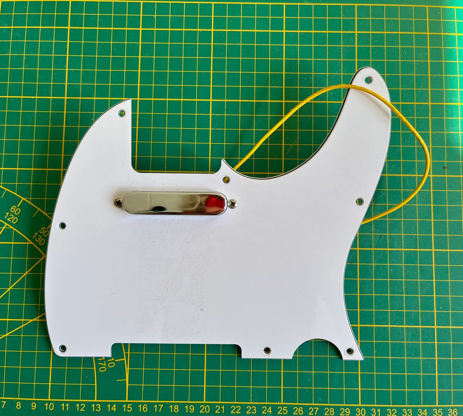 Telecaster slagplaat met pick-up, Ophalen of Verzenden, Gebruikt, Elektrische gitaar