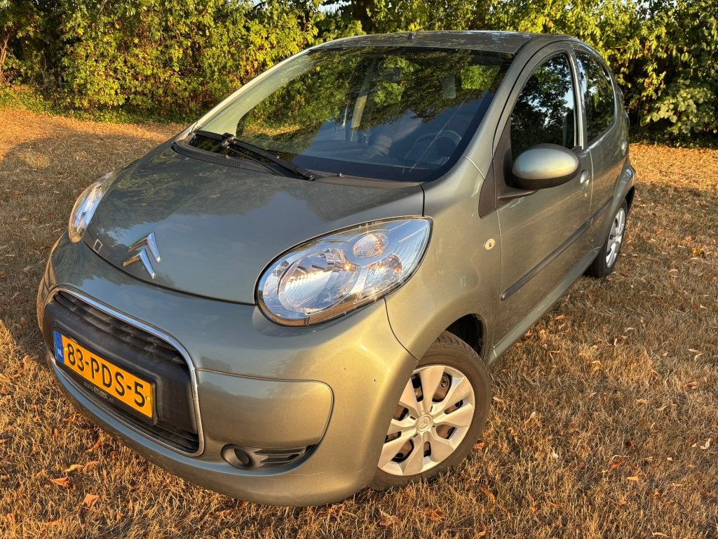 Citroën C1 Ambiance 1.0-12V 68PK 5D Groen AIRCO APK 5-2027, Voorwielaandrijving, 4 stoelen, C1, 68 pk