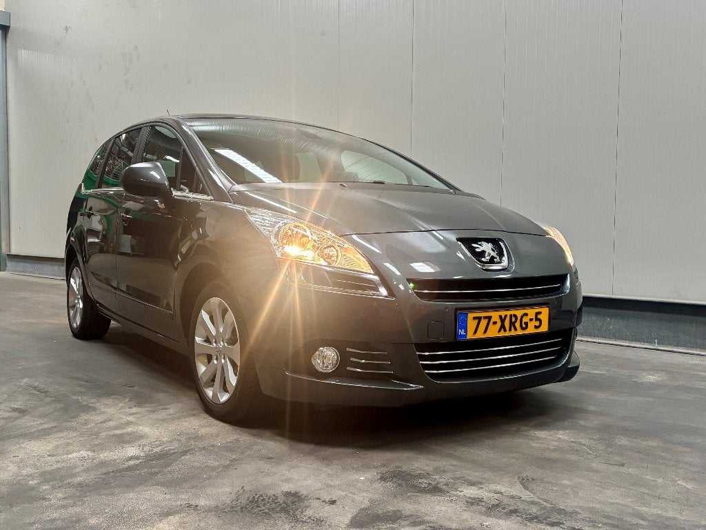 Peugeot 5008 1.6 Hdif 80KW 2-TRONIC 5PL 2010 Grijs, Euro 5, 4 cilinders, Bedrijf, Diesel