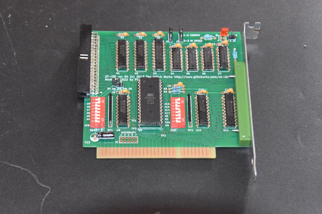 GW XT-IDE-4 (8 bit IDE harddisk controller voor XT/AT), Intern, Glitchworks, HDD, Nieuw