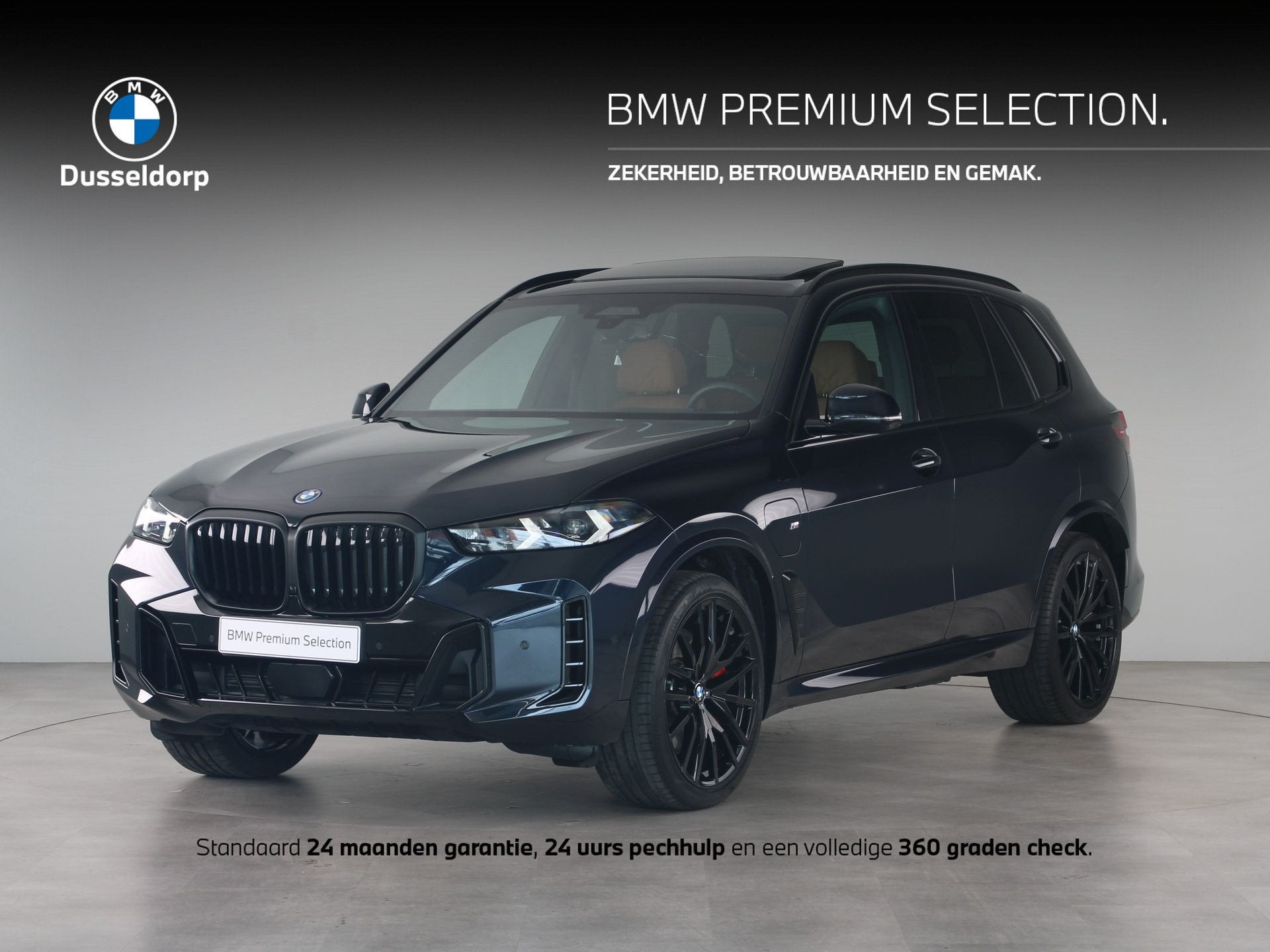 BMW X5 xDrive50e Accu conditie 100% (bj 2025, automaat), Auto's, Gebruikt, 2395 kg, Met garantie (alle), Overige brandstoffen