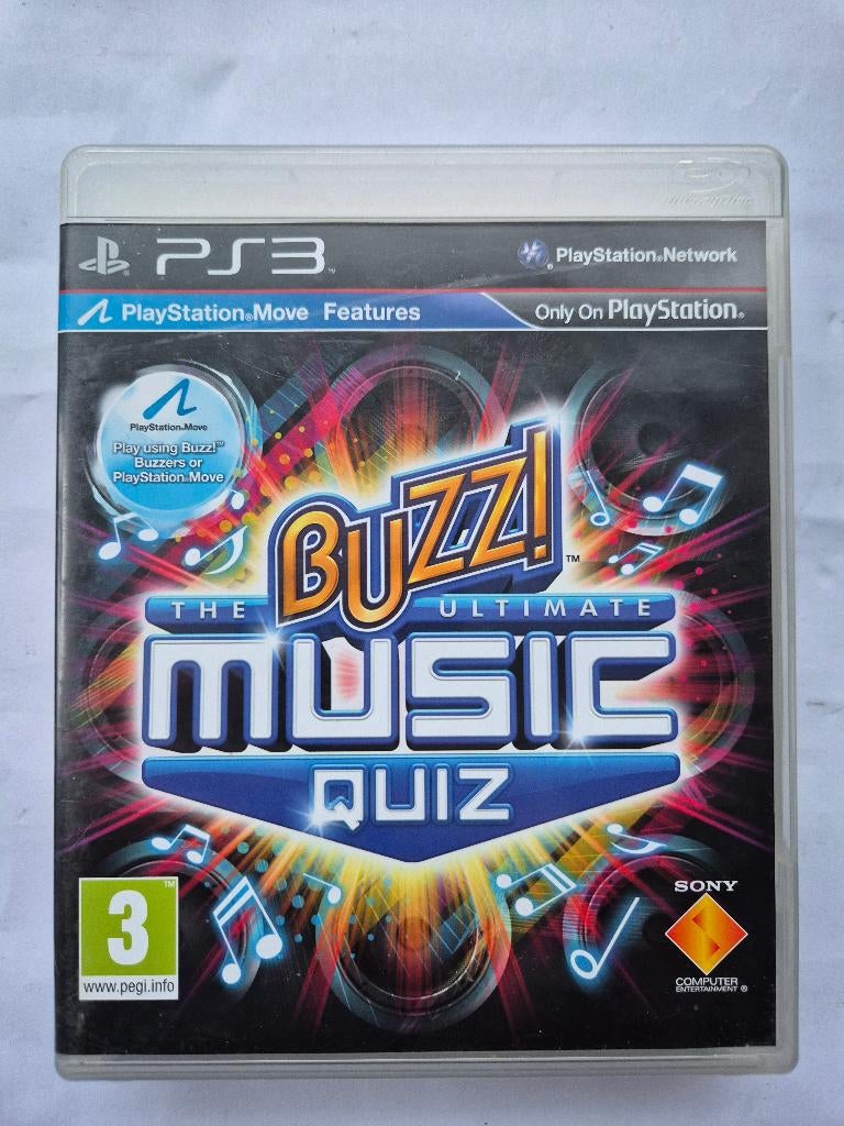 BUZZ the ultimate MUSIC quiz, Muziek, Gebruikt, 1 speler, Ophalen of Verzenden
