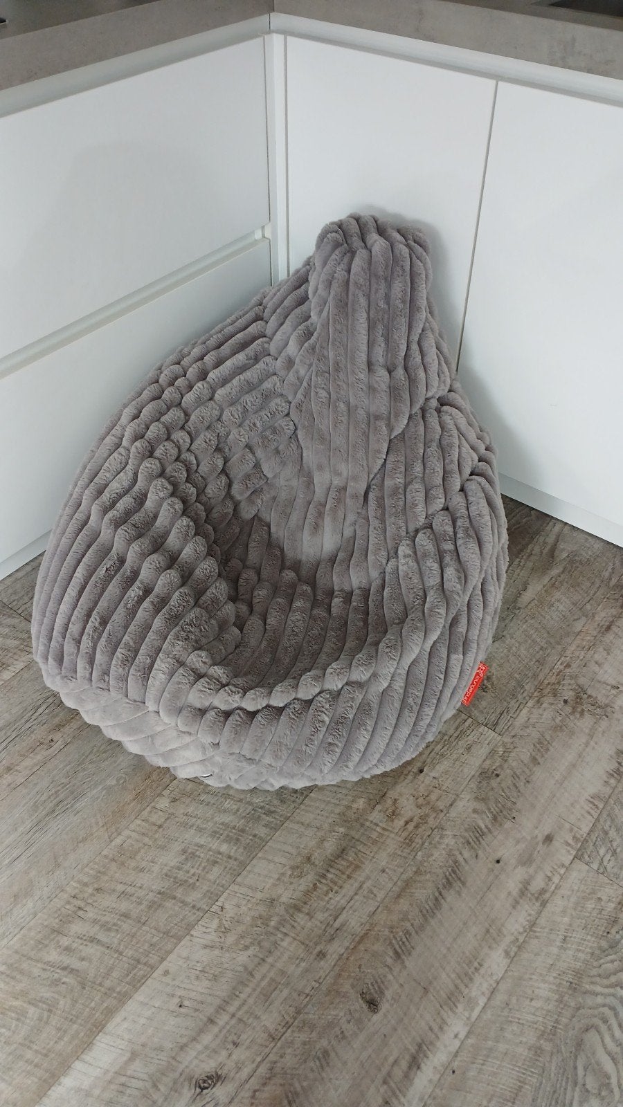 Zitzak lounge pug XL, Huis en Inrichting, Zitzakken, Ophalen, Zo goed als nieuw, Bruin, Zitzak