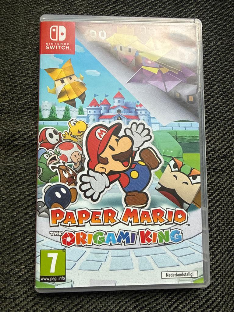 Paper Mario: The Origami King - Nintendo Switch, Spelcomputers en Games, Avontuur en Actie, 1 speler, Ophalen of Verzenden, Zo goed als nieuw