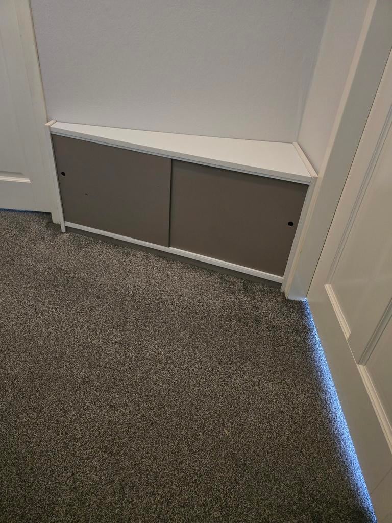 Op maat gemaakte opbergkast met schuifdeuren, Ophalen, Gebruikt