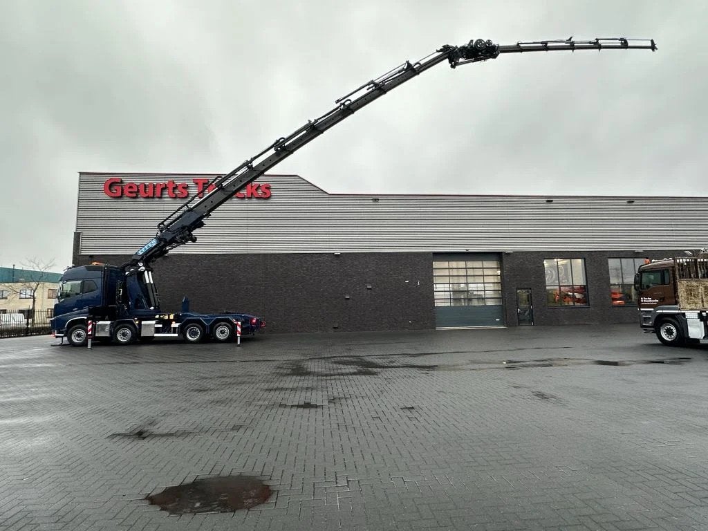 Volvo FH 16.650 8X2 + EFFER 1855/8S + JIB 6S HEAVY DUTY KRAA, Automaat, Euro 6, Blauw, Bedrijf