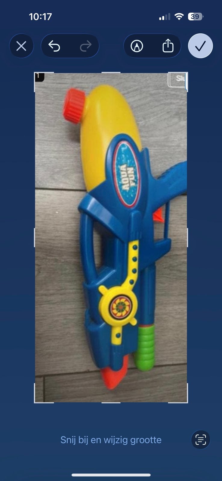 Waterpistool, Kinderen en Baby's, Ophalen, Zo goed als nieuw