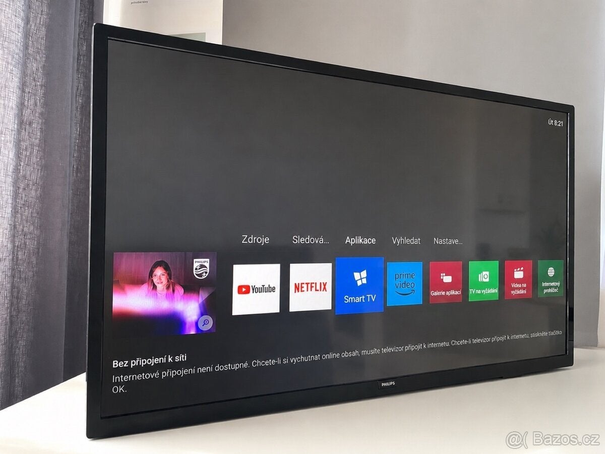 Philips Smart TV 32 inch - 32PFS5803/12 met WiFi en apps, Philips, 50 Hz, Smart TV, Full HD (1080p)