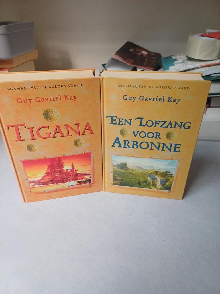 Tigana 1 en 2, Boeken, Ophalen of Verzenden, Gelezen, Guy Gavriel Kay