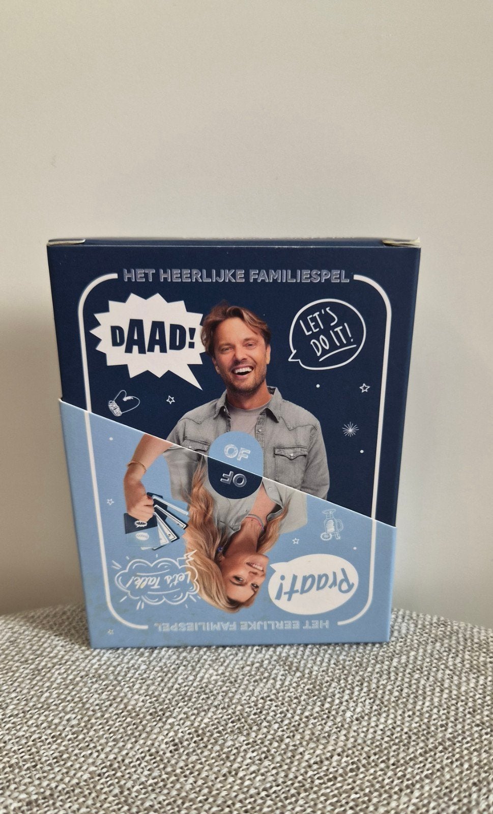 Praat! Of Daad! Wintereditie - Het Heerlijke Familiespel, Drie of vier spelers, Ophalen of Verzenden, Zo goed als nieuw, Onbekend