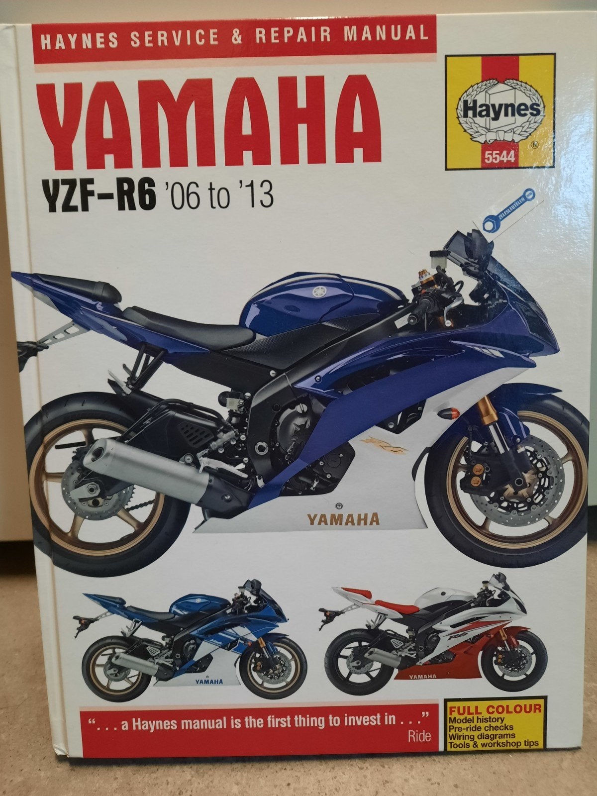 Haynes repair manual werkplaats yamaha YZF-R6 2006 tm 2013, Ophalen of Verzenden, Gebruikt