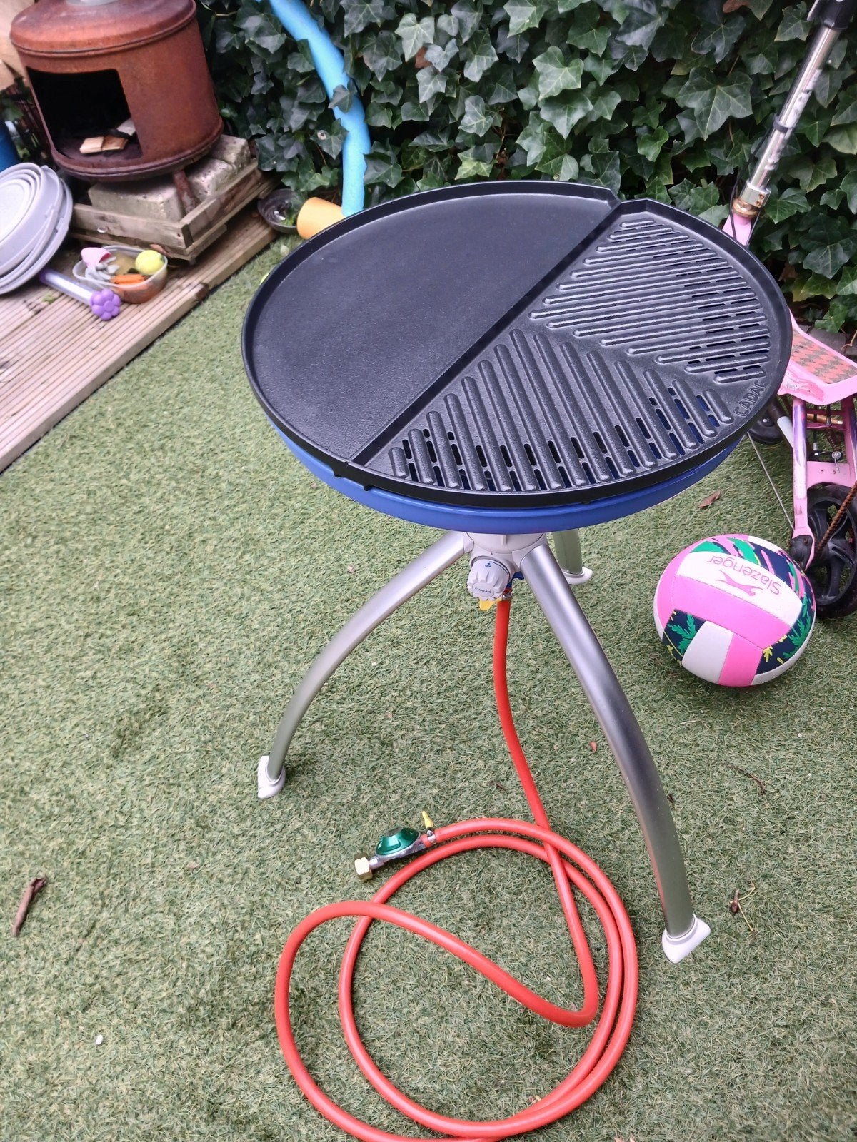 Cadac Skottelbraai met nieuwe gasslang en drukregelaar, Ophalen, Gebruikt