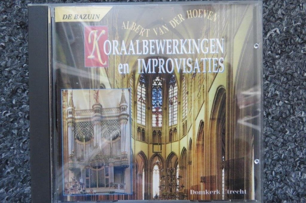Cd orgel Albert van der Hoeven improvisaties Domkerk Utrecht, Ophalen of Verzenden, Zo goed als nieuw, Gospel