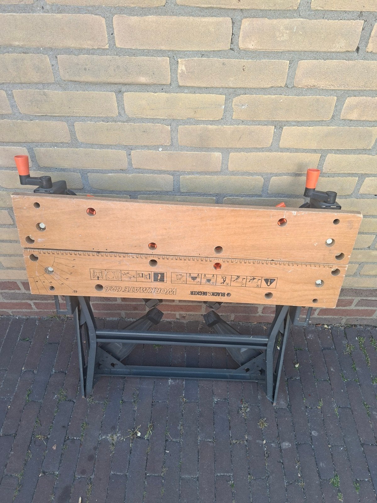 Workmate Black & Decker, Ophalen, Zo goed als nieuw, 70 tot 120 cm, Inklapbaar