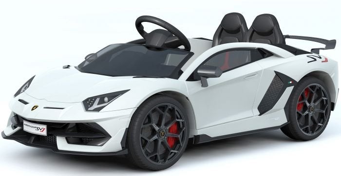 Lamborgini Aventador SVJ Kinderauto Elektrisch, Kinderen en Baby's, Ophalen, Zo goed als nieuw