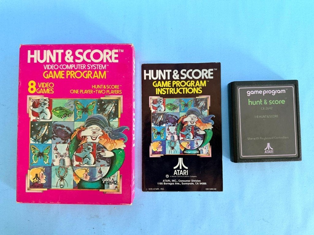 Hunt & Score (Atari 2600), Spelcomputers en Games, Gebruikt, Overige genres, 1 speler, Ophalen of Verzenden