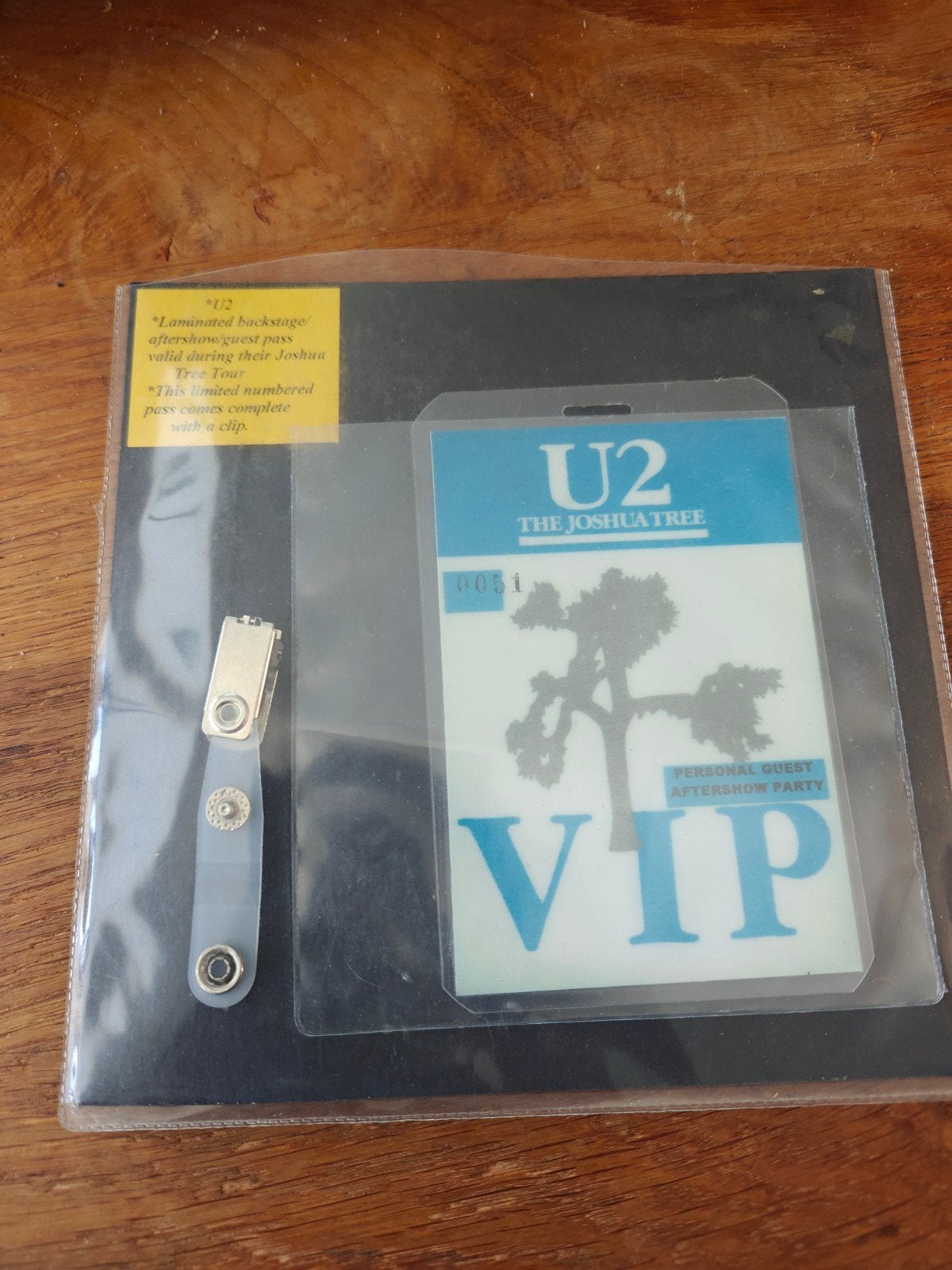 U2 backstage pass the Joshua tree, Verzamelen, Ophalen of Verzenden