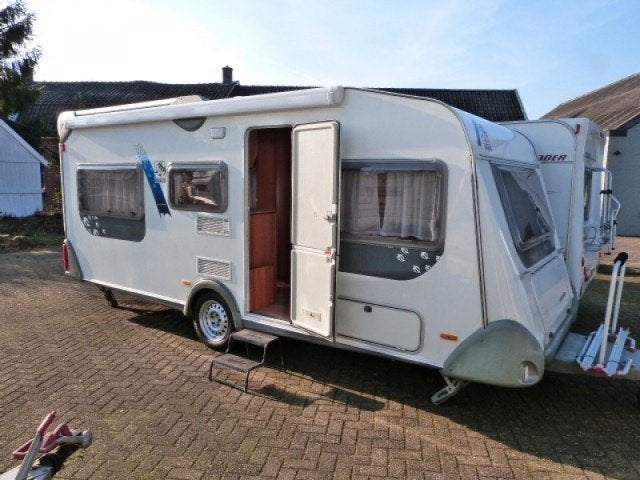 Knaus Eurostar 500 TL, 2 aparte bedden, Schokbreker, Rondzit, Particulier
