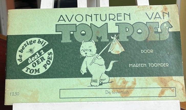 Avonturen van Tom Poes De Tovertuin Toonder deel 2 Bommel, Eén stripboek, Ophalen of Verzenden, Gelezen