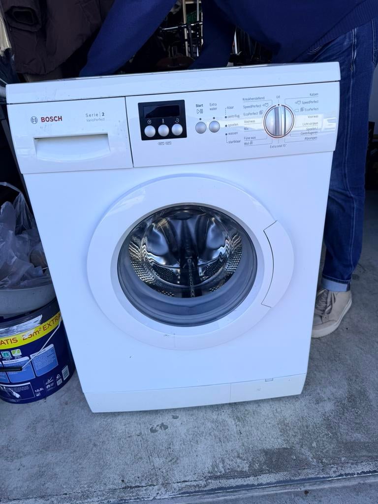 Bosch wasmachine bosch serie 2, Ophalen, Gebruikt, Voorlader, 85 tot 90 cm
