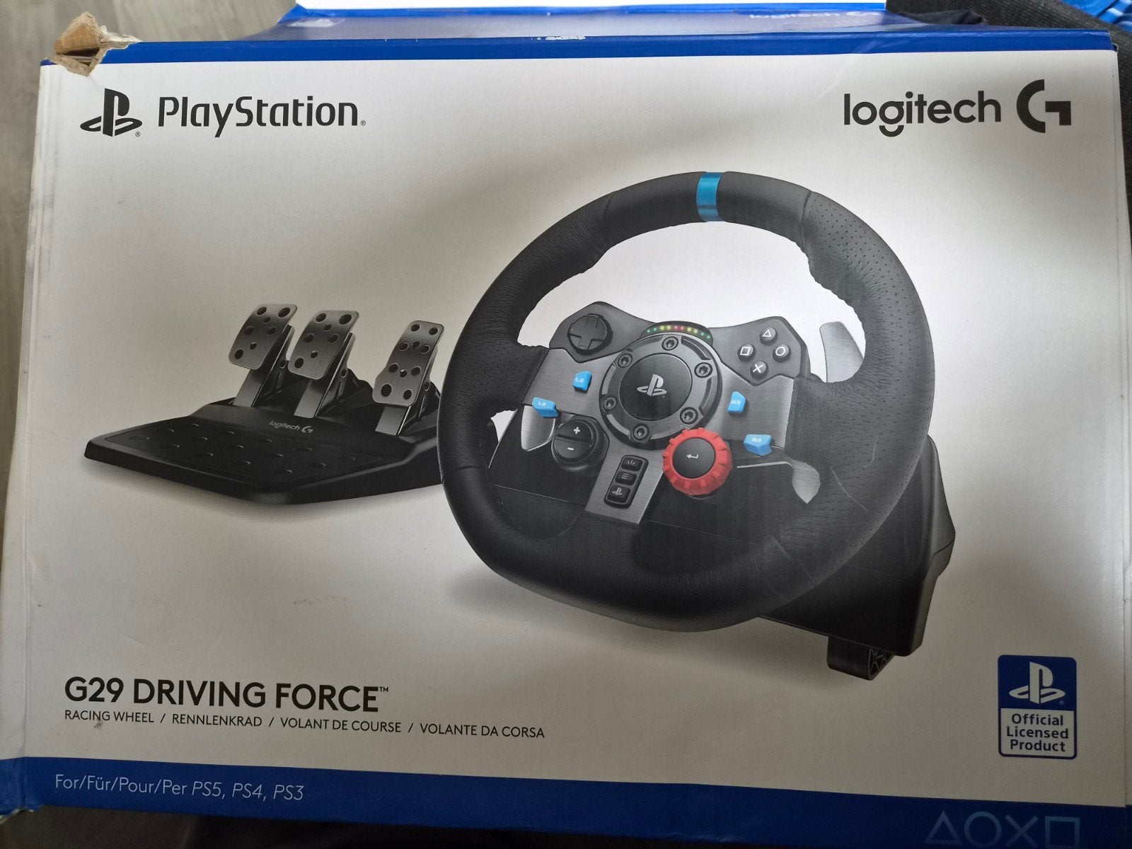 ps5/4 Stuur, Ophalen of Verzenden, Gebruikt, Overige typen, PlayStation 4