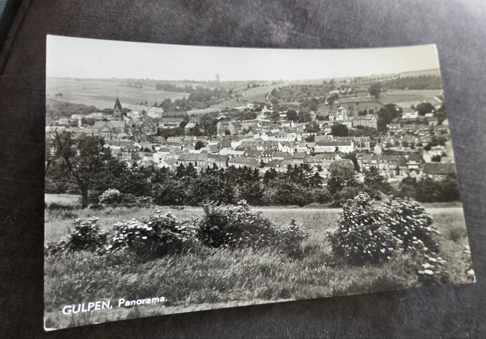 Gulpen Panorama - Gelopen 1963, Ophalen of Verzenden, 1960 tot 1980, Gelopen, Limburg