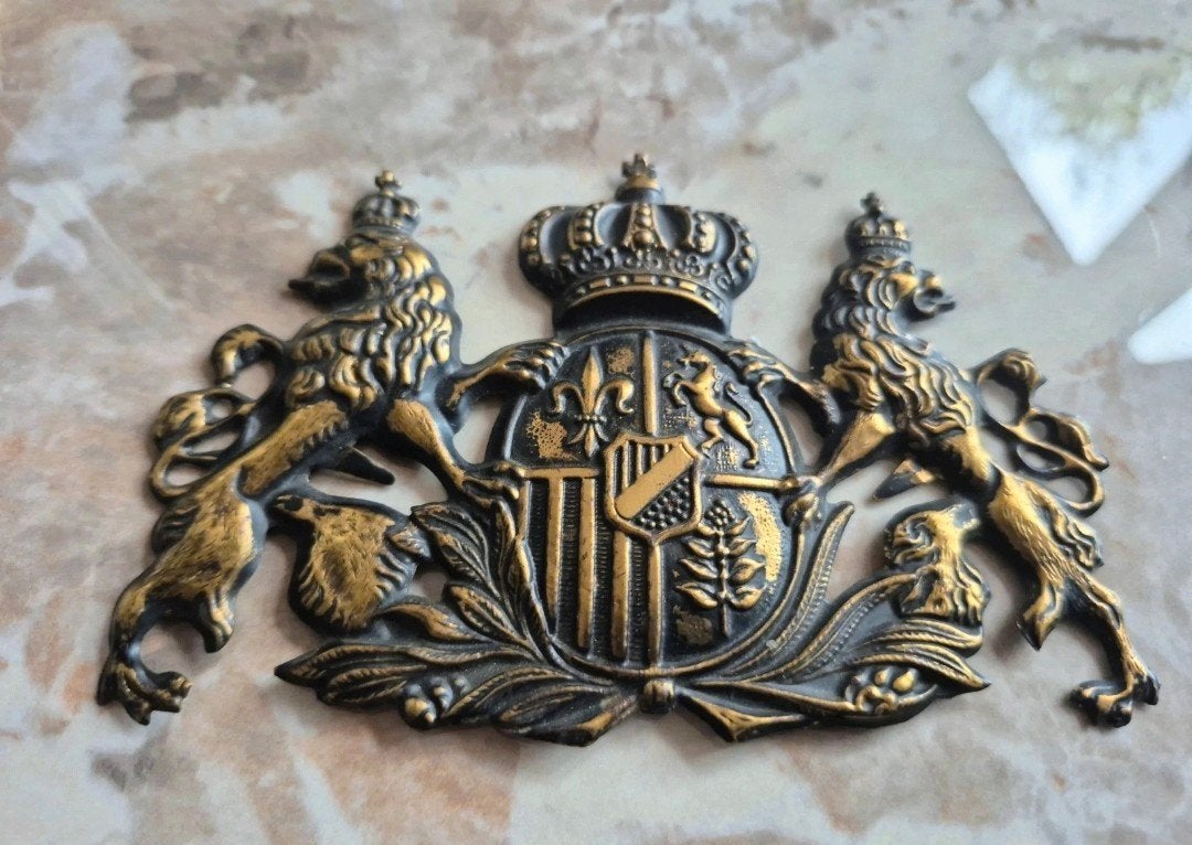 Vintage Wapenschild - Decoratief en in Goede Staat, Ophalen