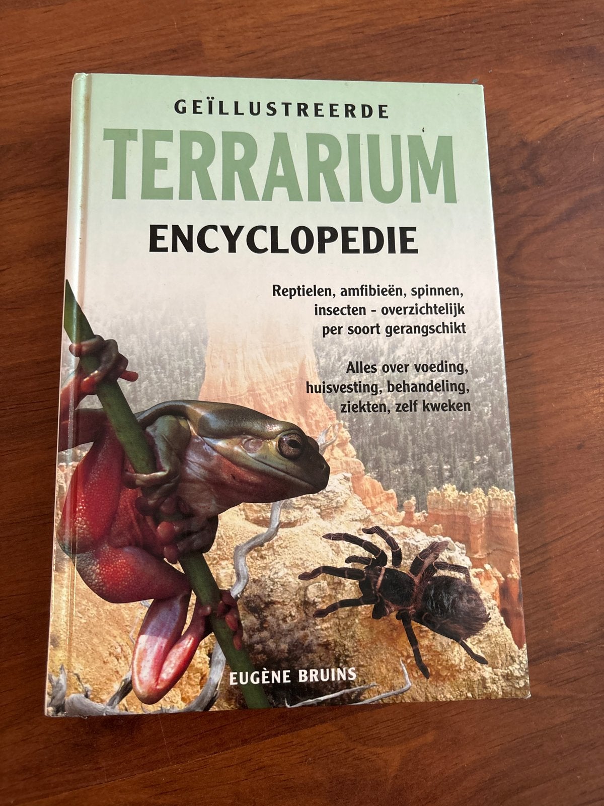 Geïllustreerde Terrarium Encyclopedie - Eugène Bruins, Ophalen of Verzenden, Zo goed als nieuw, Dieren, Los deel