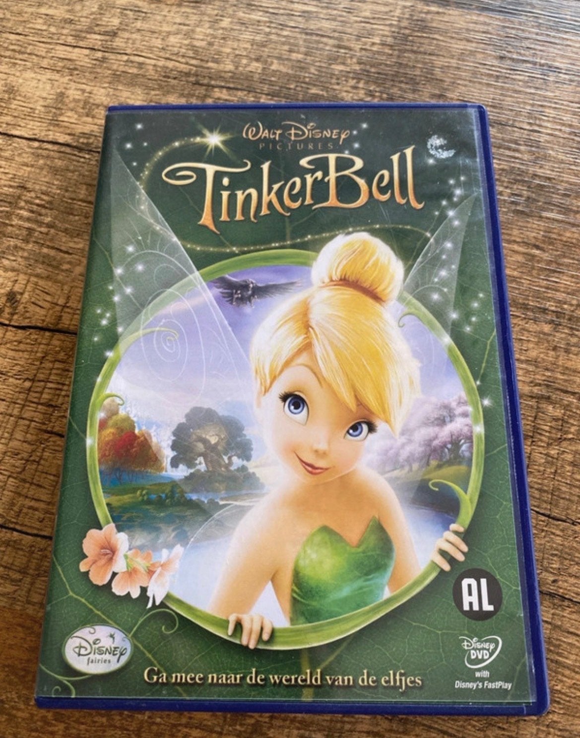 Tinkerbell DVD - Disney Film - Niet getest, Cd's en Dvd's, Gebruikt, Animatie, Alle leeftijden, Film