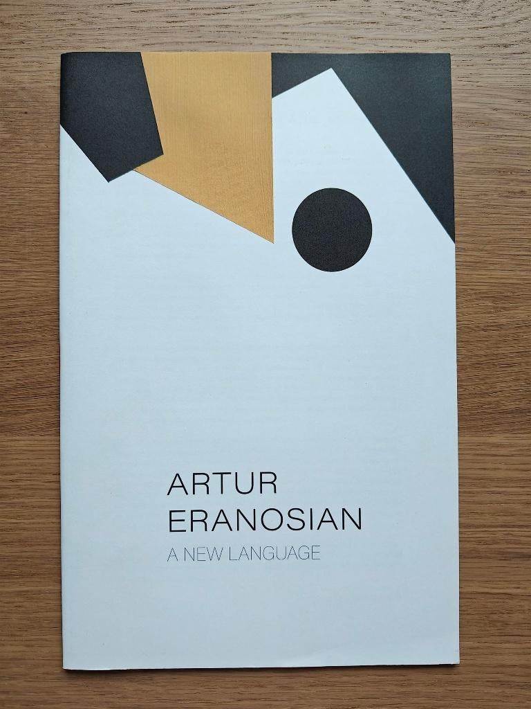 Artur Eranosian  / A new language, Ophalen of Verzenden, Zo goed als nieuw, Schilder- en Tekenkunst