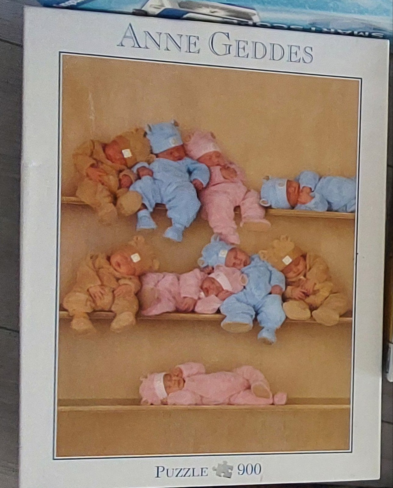 Anne Geddes puzzel 900 stukjes - Slapende baby's. Nieuw, Ophalen of Verzenden, Meer dan 50 stukjes, Gebruikt