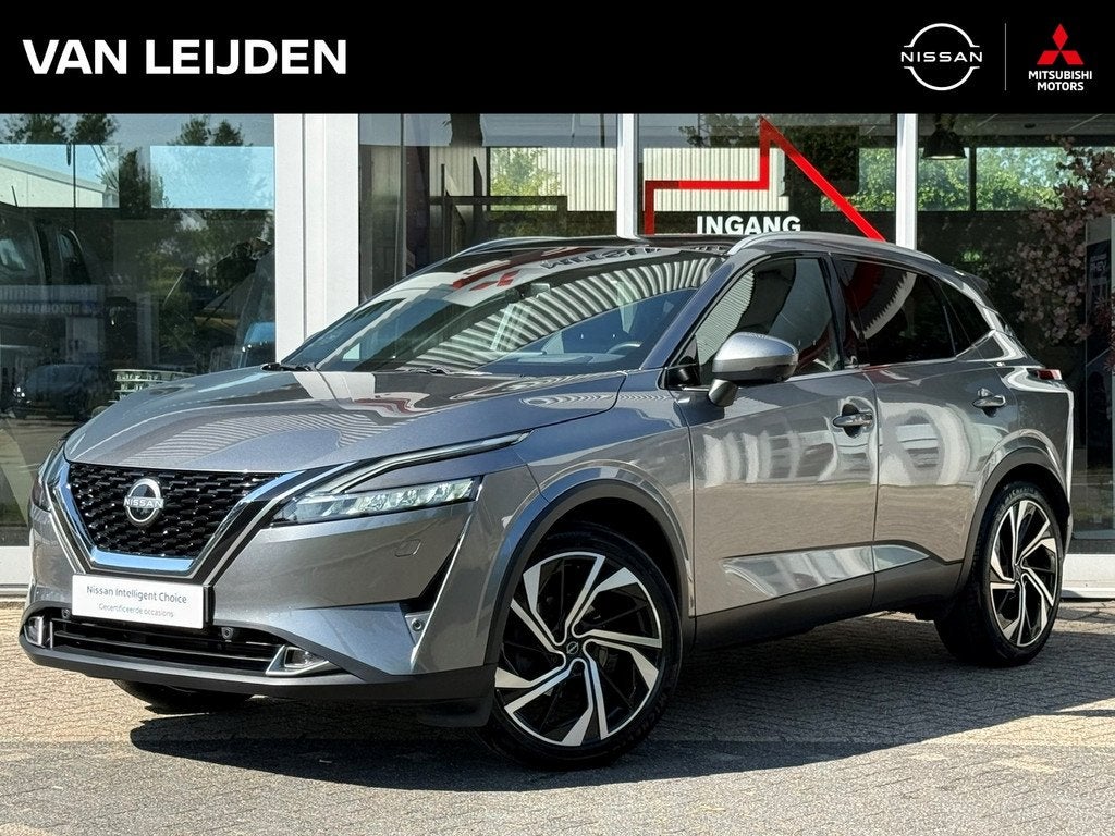 NISSAN Qashqai 1.3 Mild-Hybrid 158pk Xtronic Tekna Plus | Tr, Auto's, Nissan, Automaat, Zwart, Leder, Bedrijf