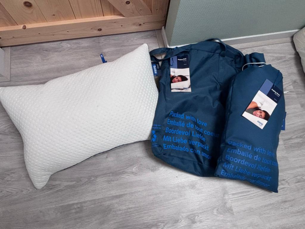 Auping Nest Kussen 40x60 met extra vulling, Huis en Inrichting, Woonaccessoires | Kussens, Ophalen of Verzenden, Zo goed als nieuw
